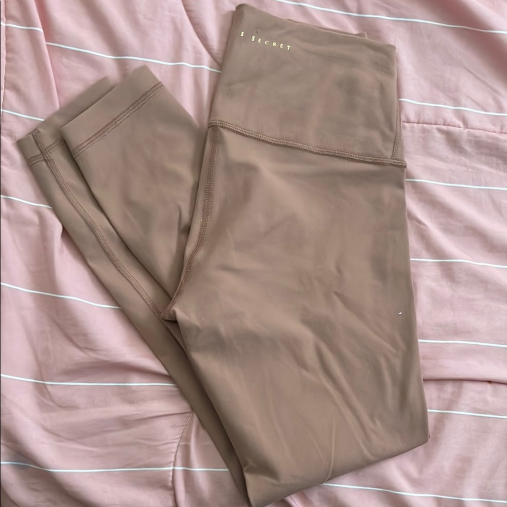 Victoria's Secret Nude/Taupe High-Rise Leggings